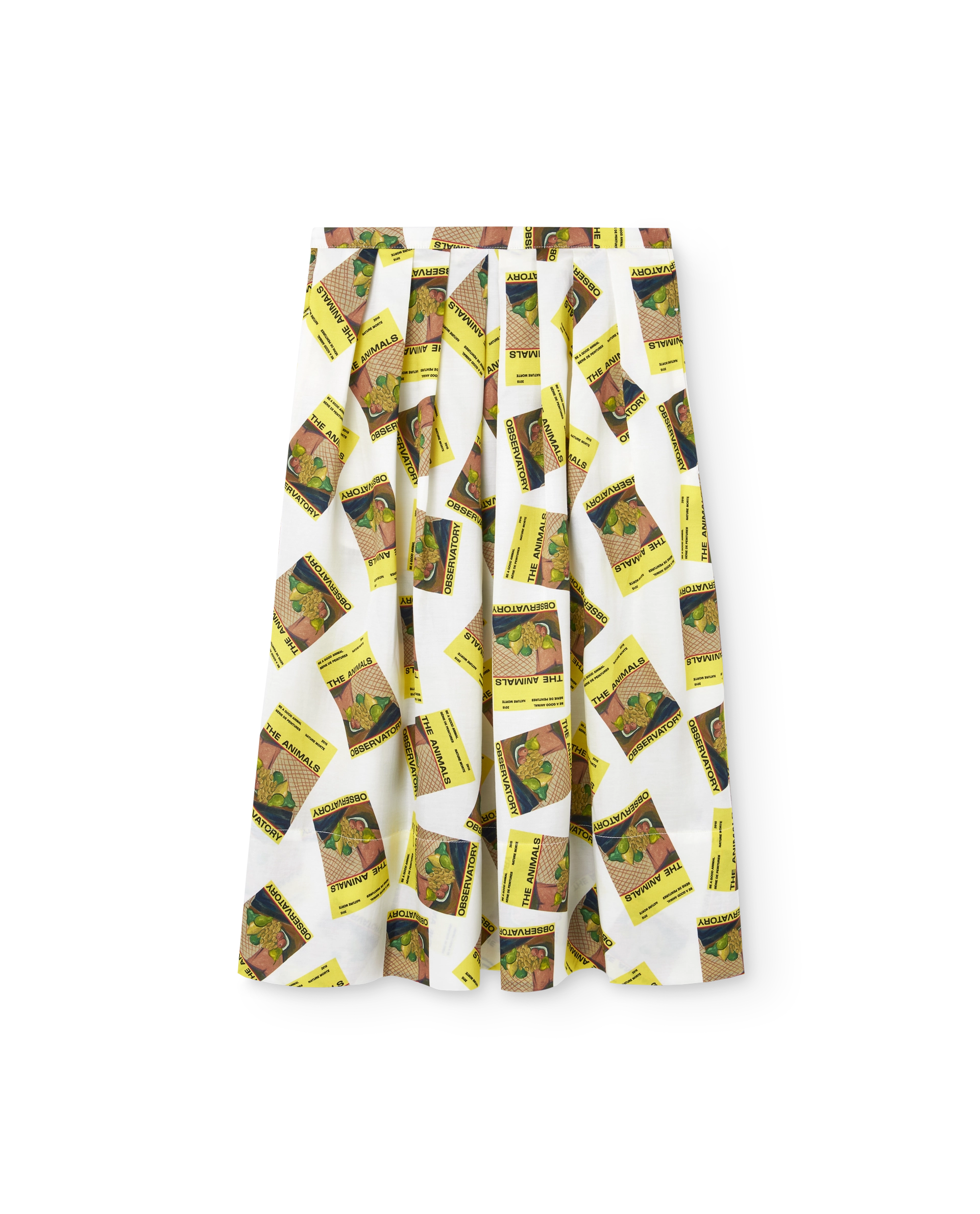 White Magazine Shikoku Midi Skirt PRODUCT FRONT