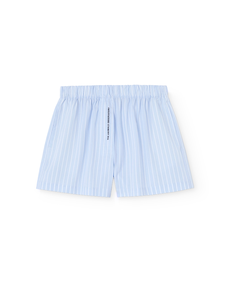 Blue Stripes Uakari Shorts