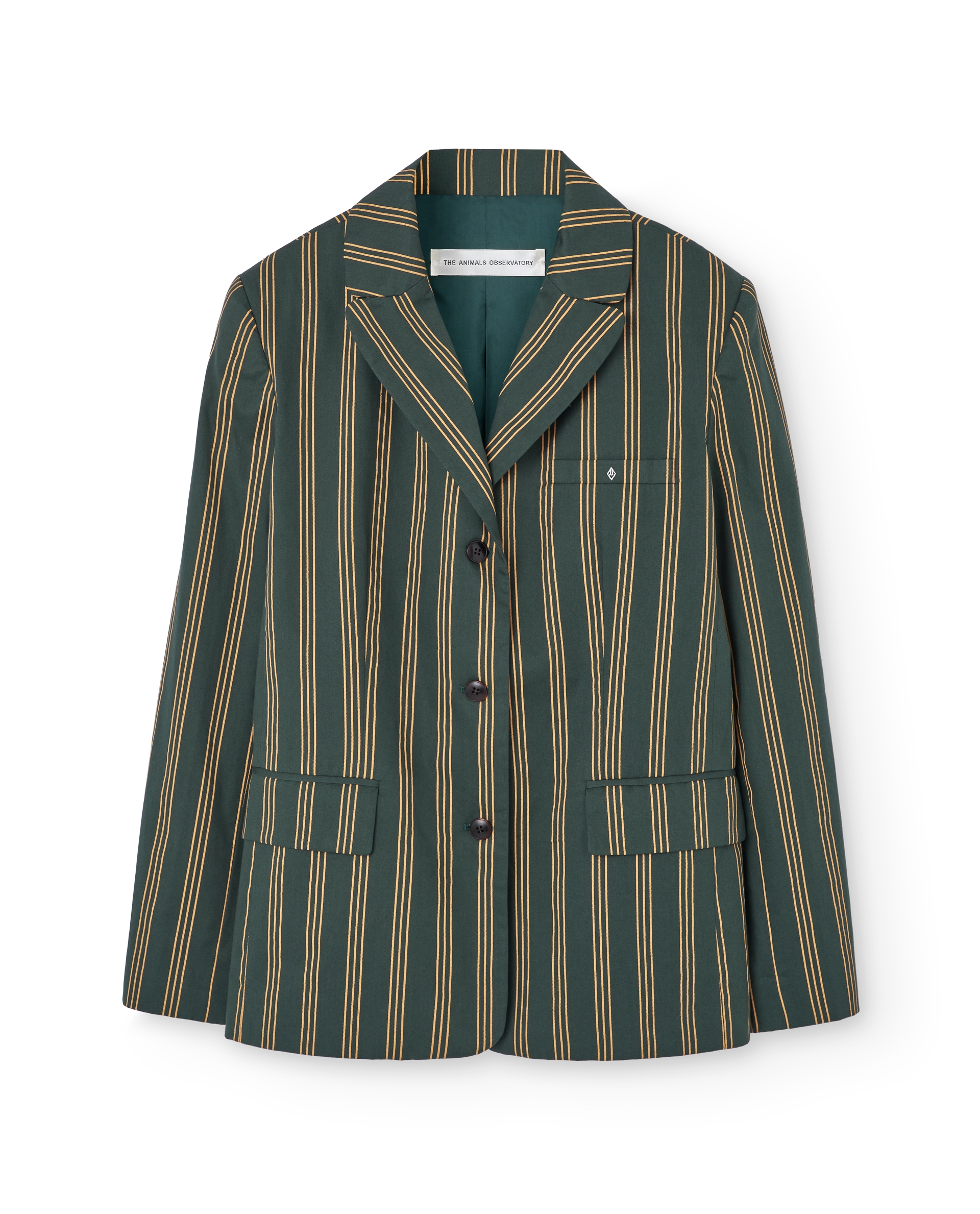 Deep Green Goral Blazer PRODUCT FRONT