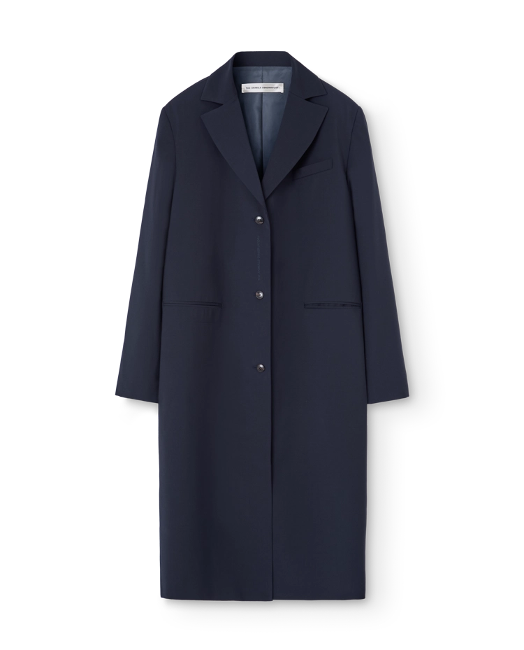 Navy Eider Coat COVER