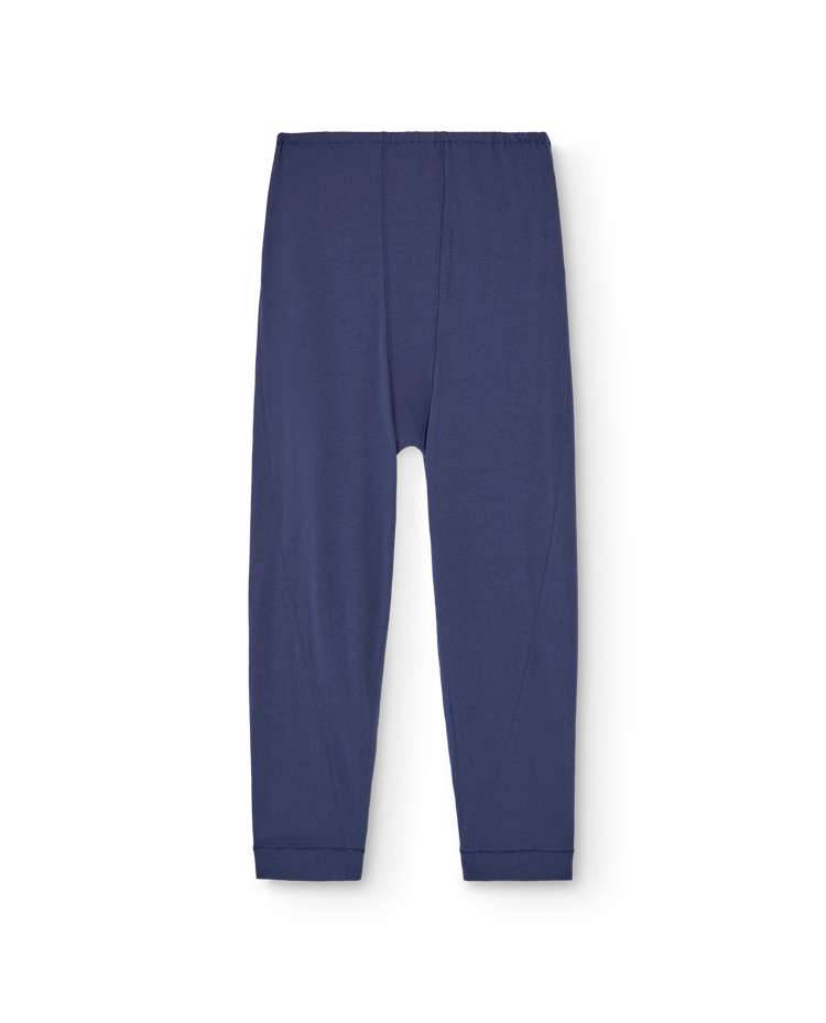 Deep Blue Morkie Sweatpants COVER